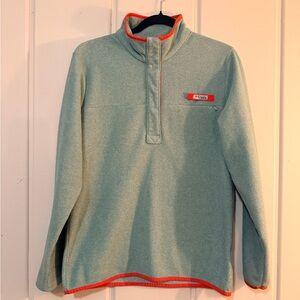 Columbia Fleece with Red Accent